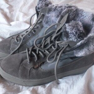 Cougar women’s  Dubliner Waterproof Snow Boots Size 10 gray EX shape